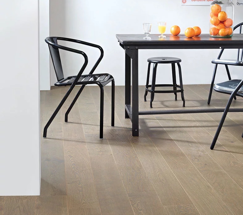parquet massif salle à manger