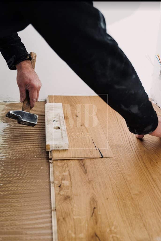 Pose de parquet